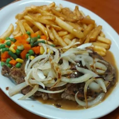 Delicious diner food at Dell Cafe Calgary Bowness