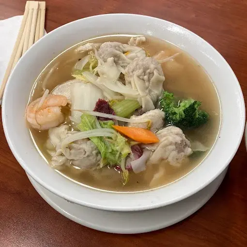 Wonton Soup at Dell Cafe in Calgary